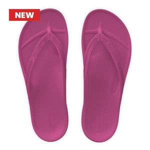 Lightfeet Arch Support Jandals - Fuscia