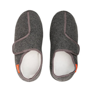ARCHLINE ORTHOTIC ADJUSTABLE SLIPPERS PLUS - GREY MARL
