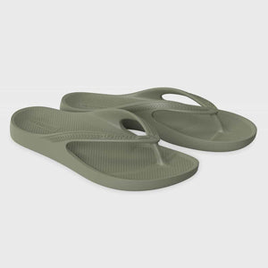 Lightfeet Arch Support Jandals - Khaki