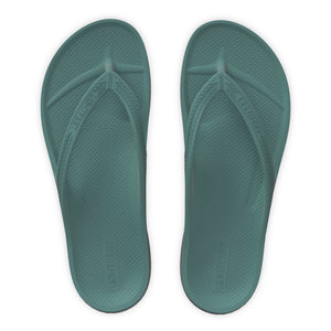 Lightfeet Arch Support Jandals - Forest Green