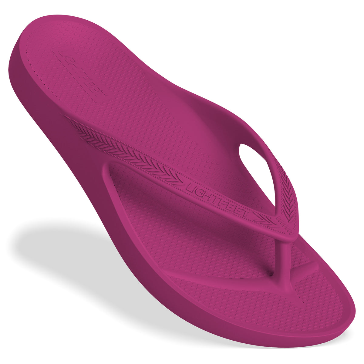 Lightfeet Arch Support Jandals - Fuscia