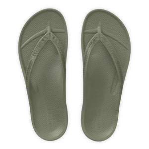 Lightfeet Arch Support Jandals - Khaki