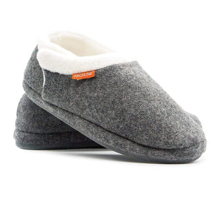 ARCHLINE ORTHOTIC CLOSED HEEL SLIPPERS - GREY MARL
