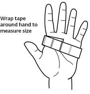 Procool Thumb Restriction Splint Bound - Black
