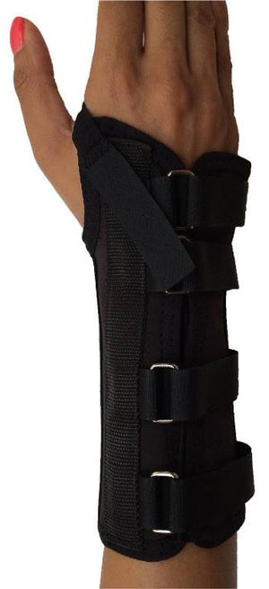 Pro-Rheuma Wrist Brace with removeable plastic palmar support