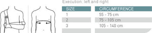 Push Med Shoulder Brace plus - Blue/Grey