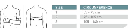 Push Med Shoulder Brace - Blue/Grey