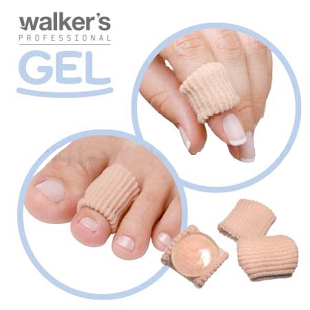 Walker's Gel Ribbed Digital Pads