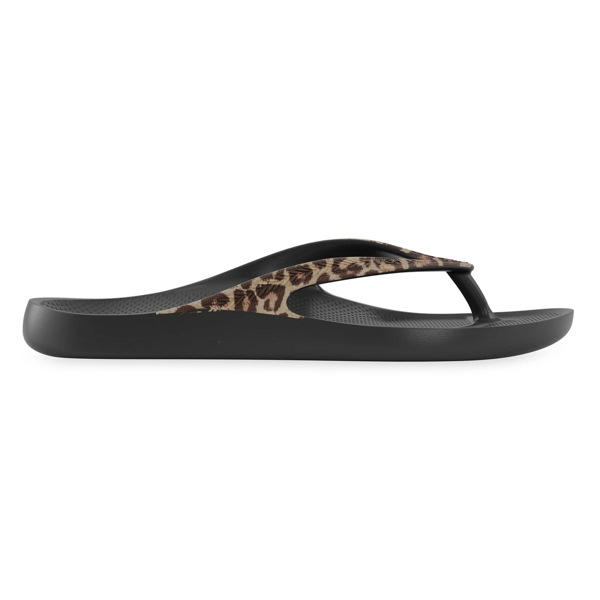 LIGHTFEET ARCH SUPPORT JANDALS - LEOPARD PRINT