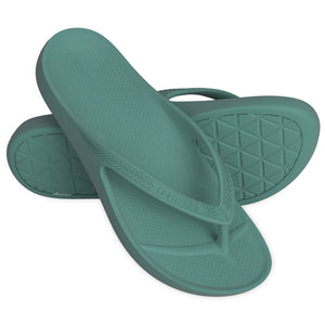 Lightfeet Arch Support Jandals - Forest Green