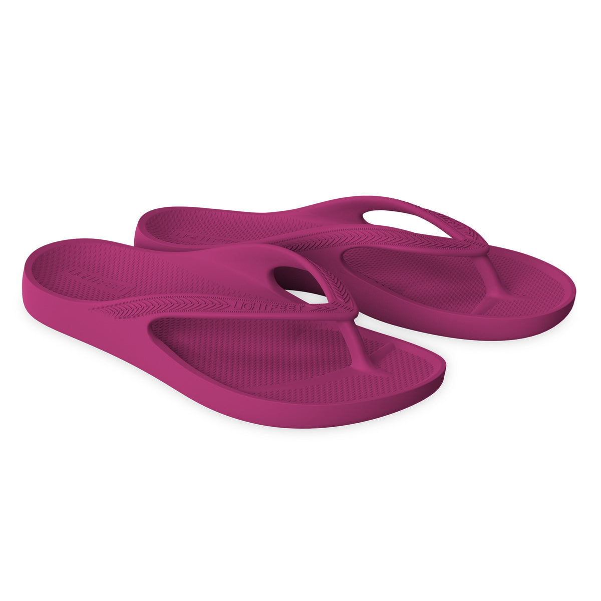 Lightfeet Arch Support Jandals - Fuscia