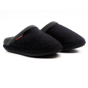 ARCHLINE ORTHOTIC SLIP-ON SLIPPERS - CHARCOAL MARL