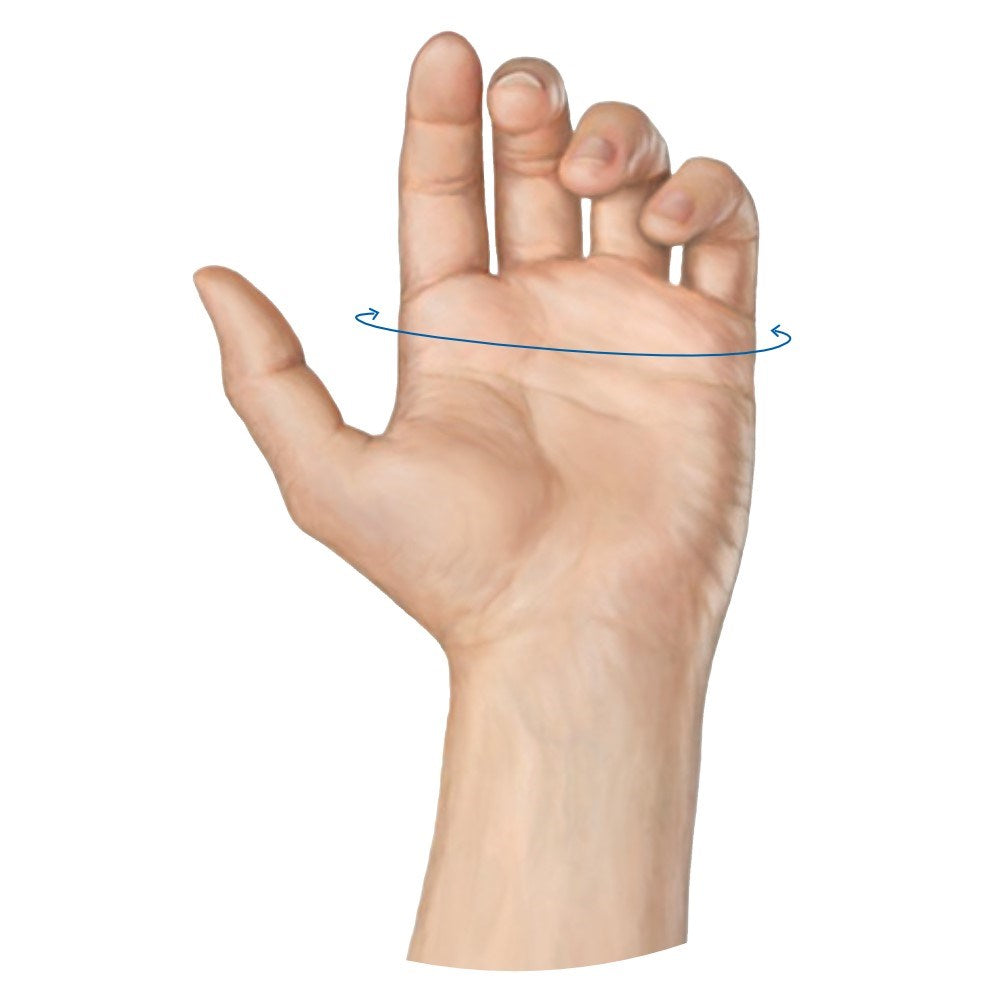 Oedema Glove 3/4 Finger -  Black